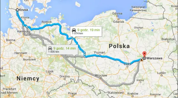 Położenie Danii: mapa, sąsiedzi i jak dojechać z Polski?